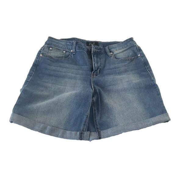 Earl Jeans Pants - NEW EARL JEANS USA FLAG EMBROIDERED EMBELLISHED POCKET SHORTS SZ 10